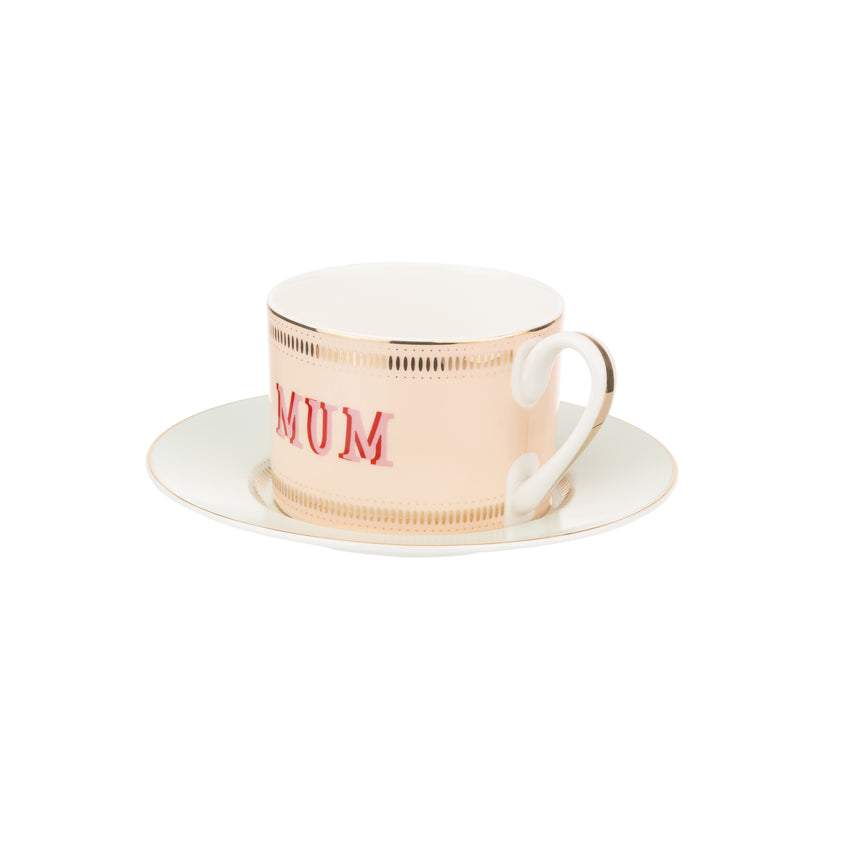 Yvonne Ellen Tea Cup & Saucer, Mum