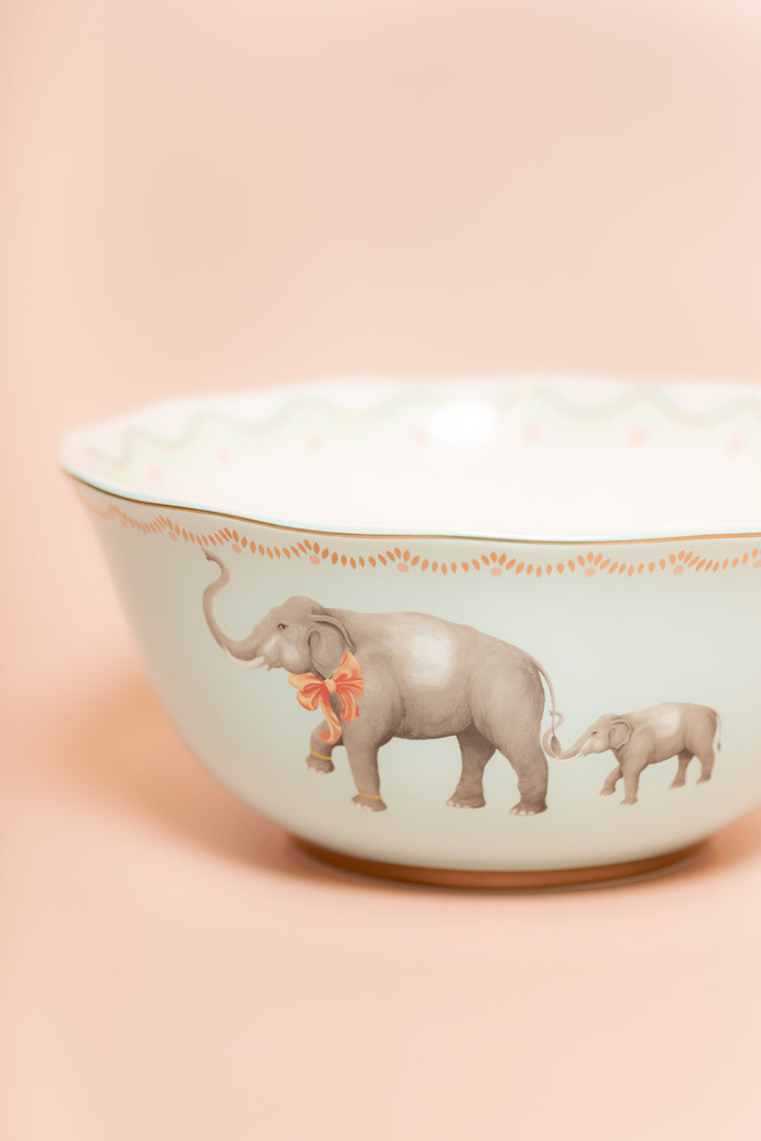 Yvonne Ellen Serving Bowl, Elephant