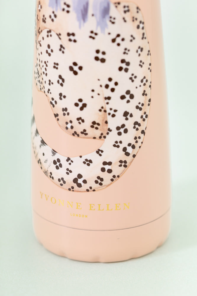 Yvonne Ellen Stainless Steel Water Bottle, Cheetah