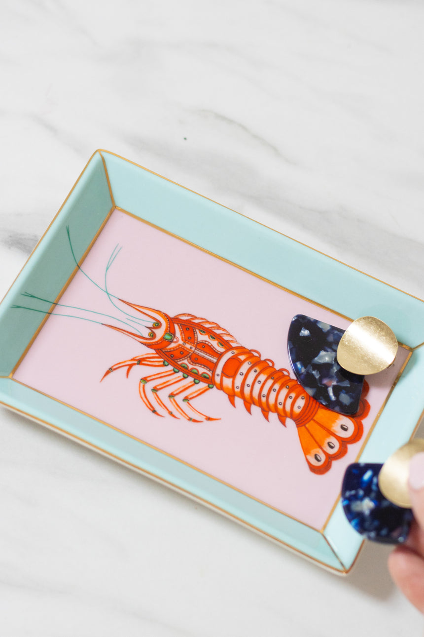 Yvonne Ellen Rectangular Plate, Lobster