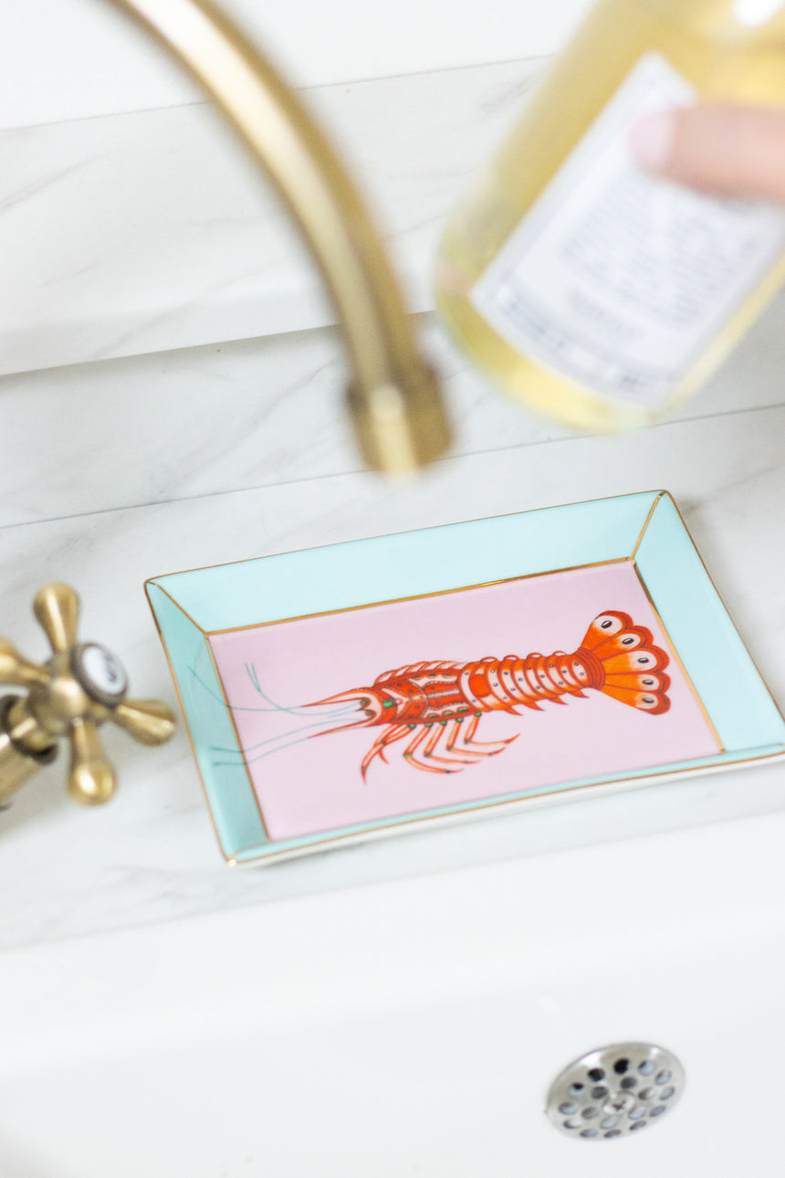 Yvonne Ellen Rectangular Plate, Lobster