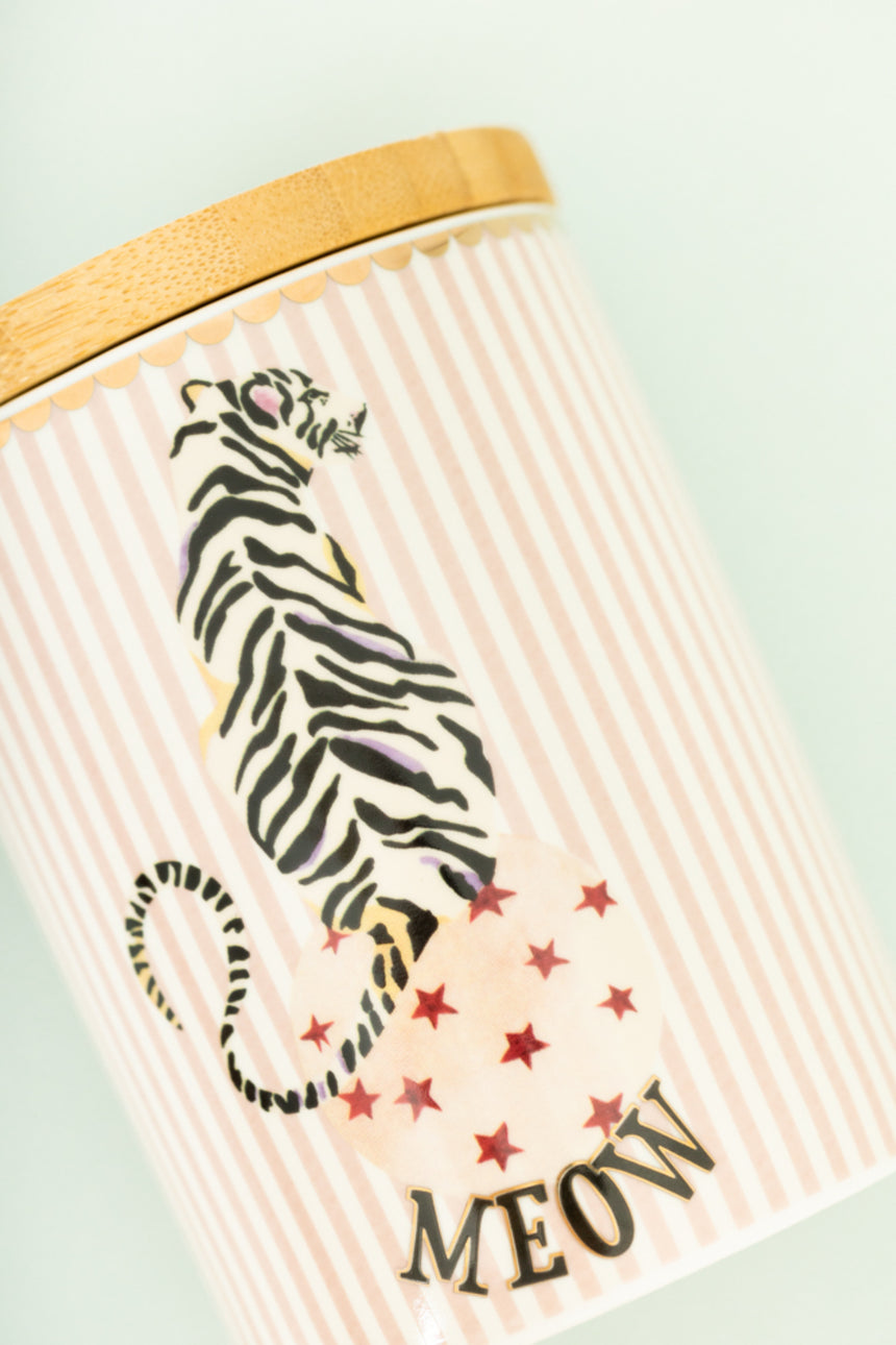 Yvonne Ellen Medium  Storage Jar, Tiger