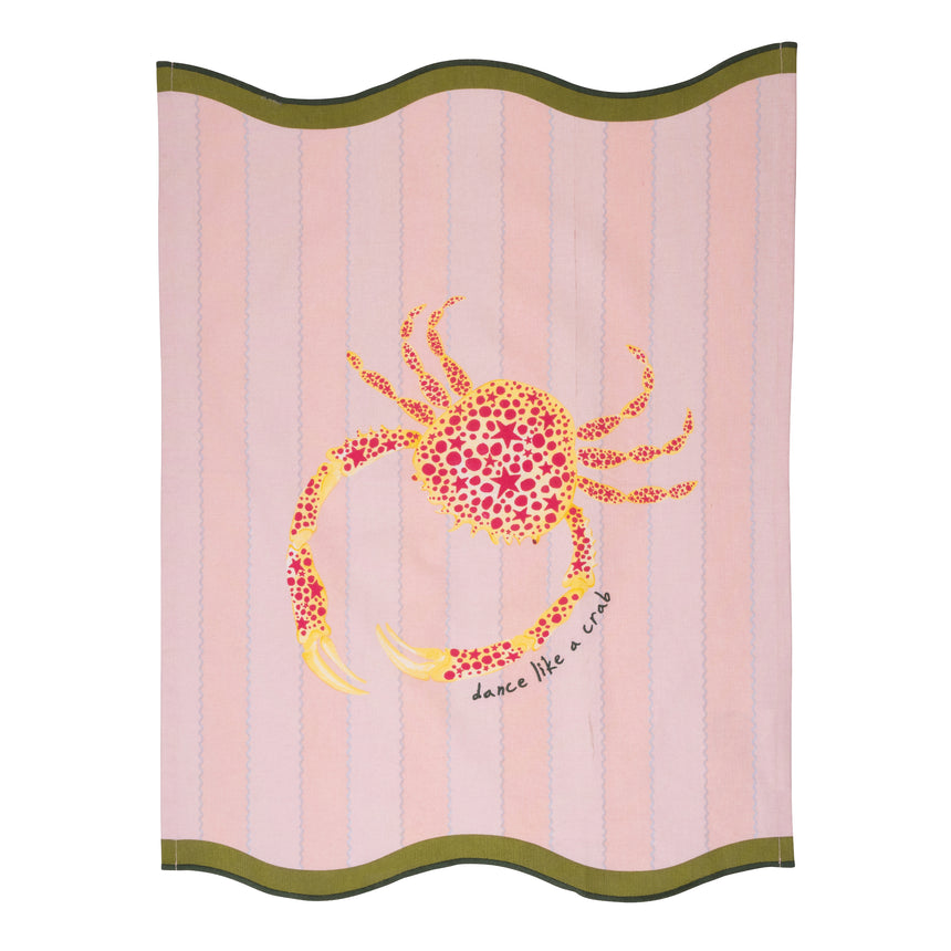Yvonne Ellen Scalloped Edged Tea Towels  (Set Of 2)