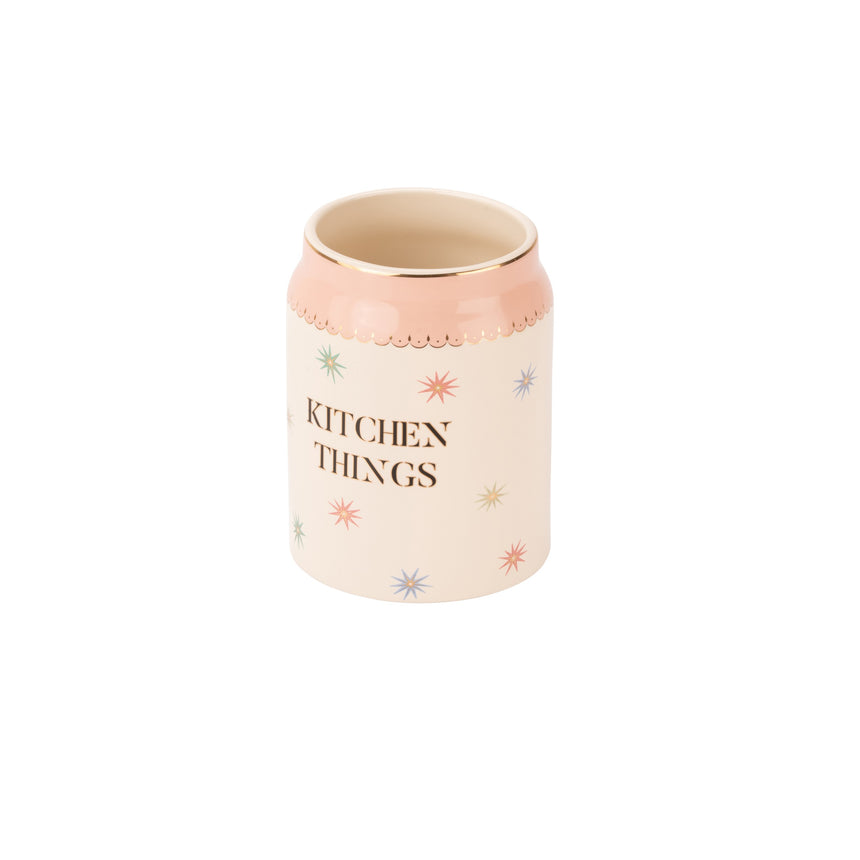 Yvonne Ellen Ceramic Utensil Holder, Kitchen Things