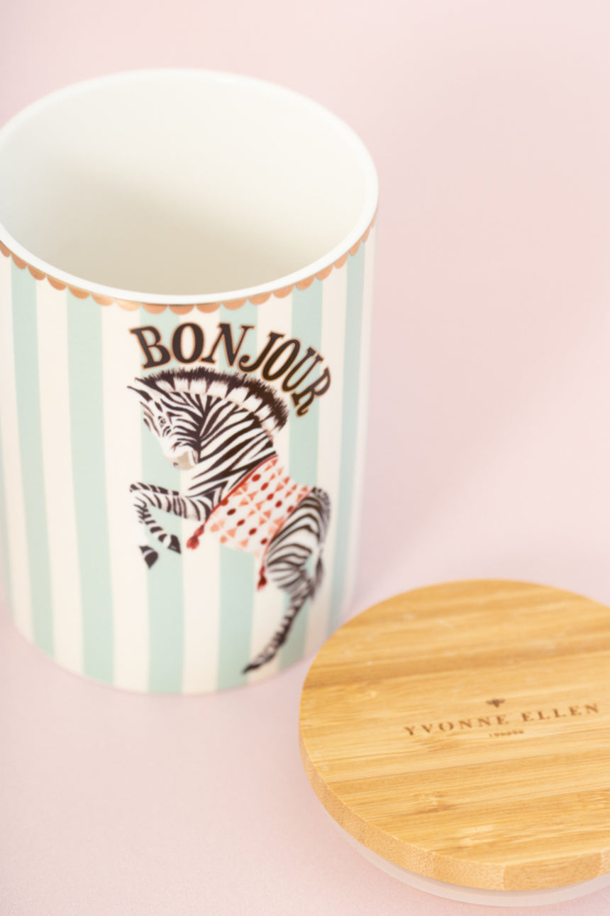Yvonne Ellen Medium  Storage Jar, Zebra