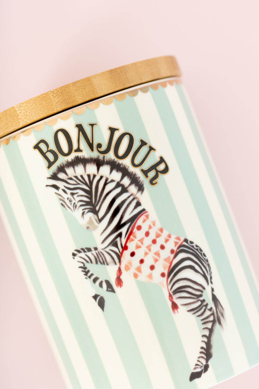 Yvonne Ellen Medium  Storage Jar, Zebra