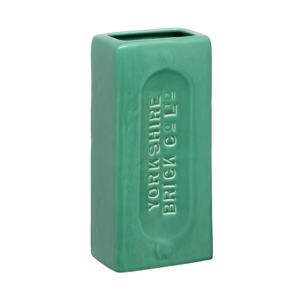 Yorkshire Brick Vase, Green