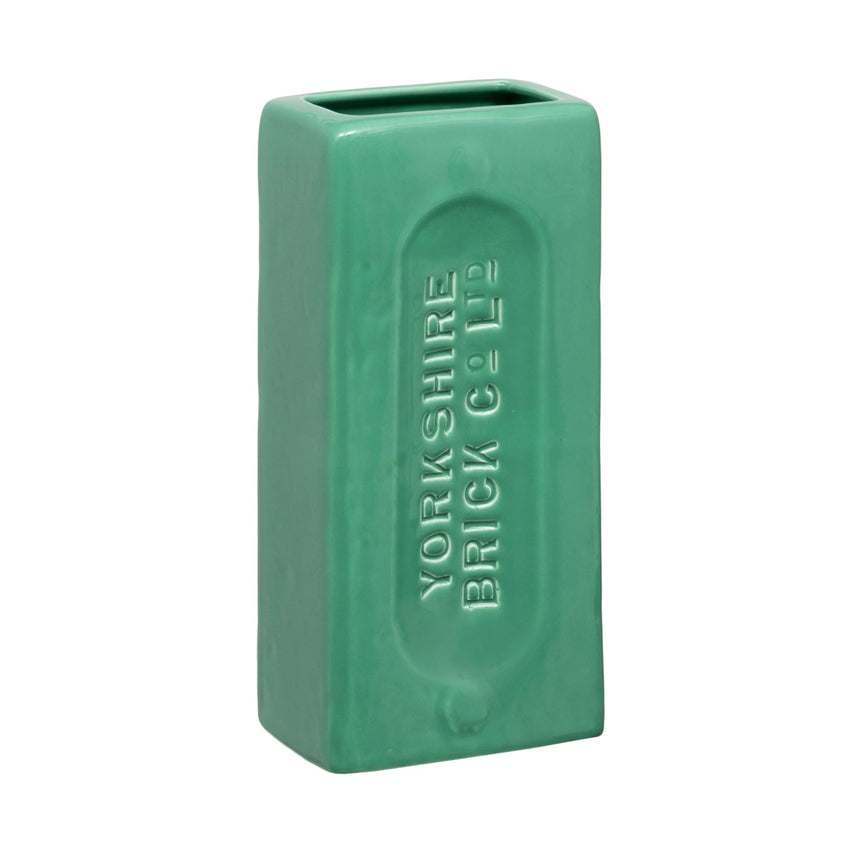 Yorkshire Brick Vase, Green