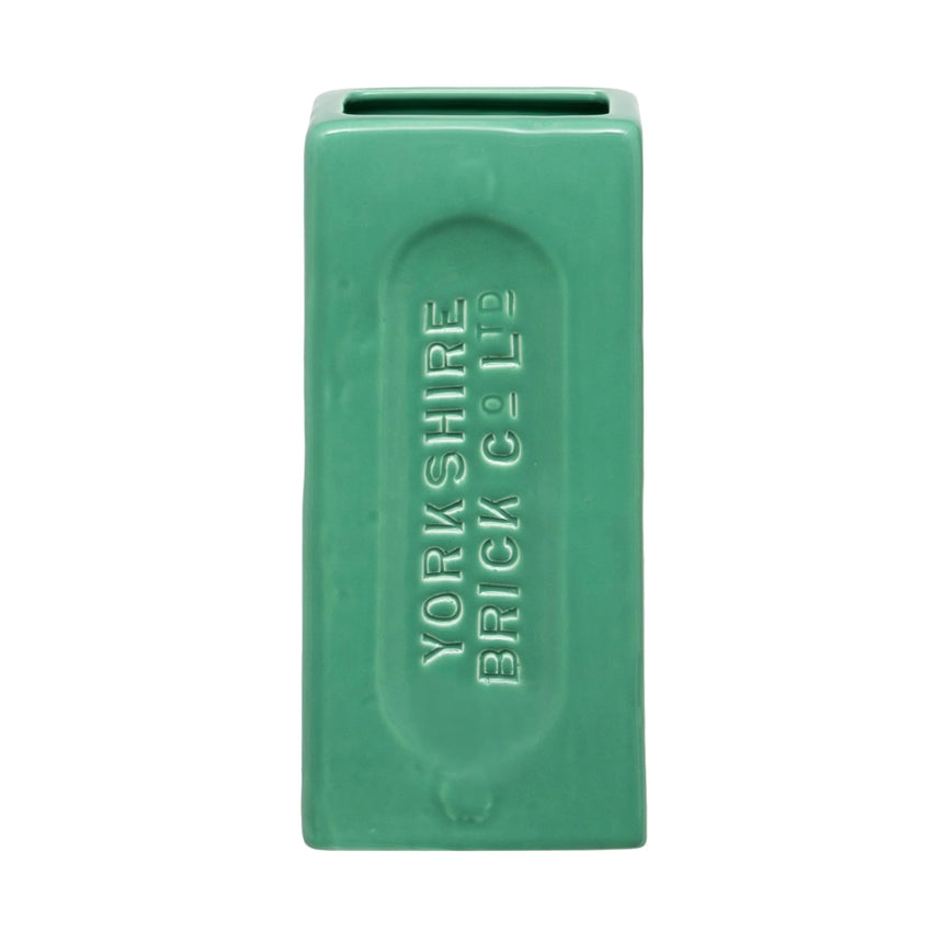 Yorkshire Brick Vase, Green