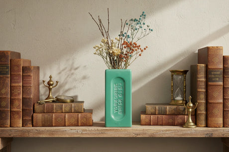 Green rectangular container with 'Yorkshire Brick Co Ltd' branding on a white background