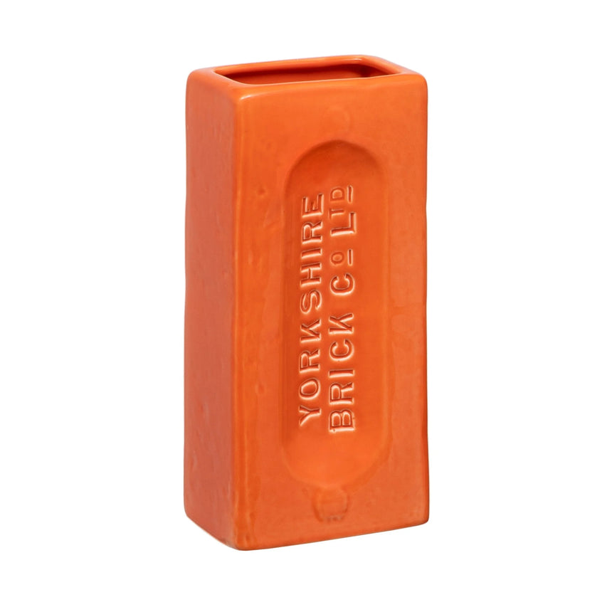 Yorkshire Brick Vase, Orange