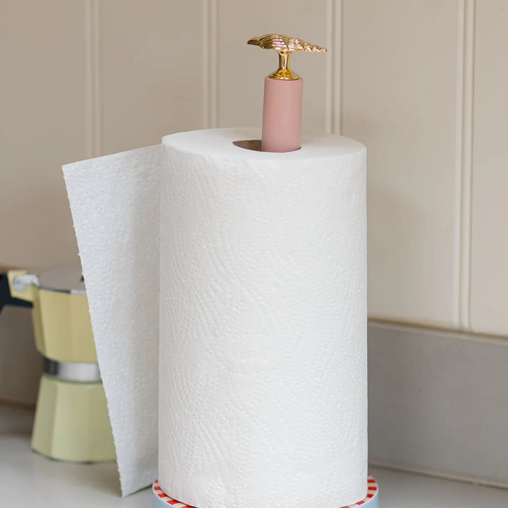 Yvonne Ellen Kitchen Roll Holder, Shell