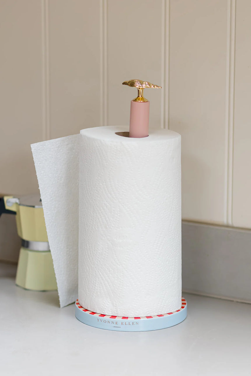 Yvonne Ellen Kitchen Roll Holder, Shell