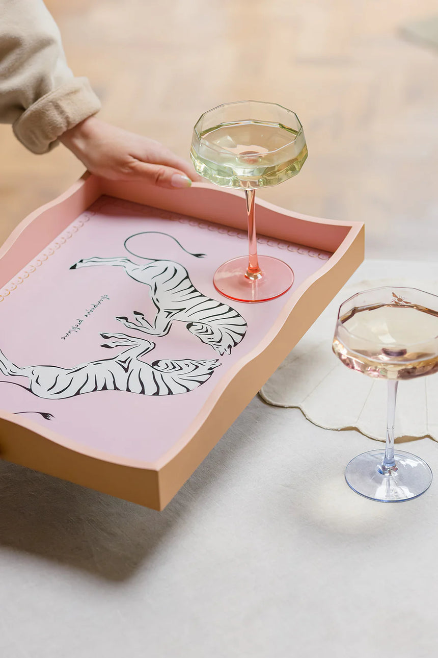 Yvonne Ellen Zebra Serving Tray
