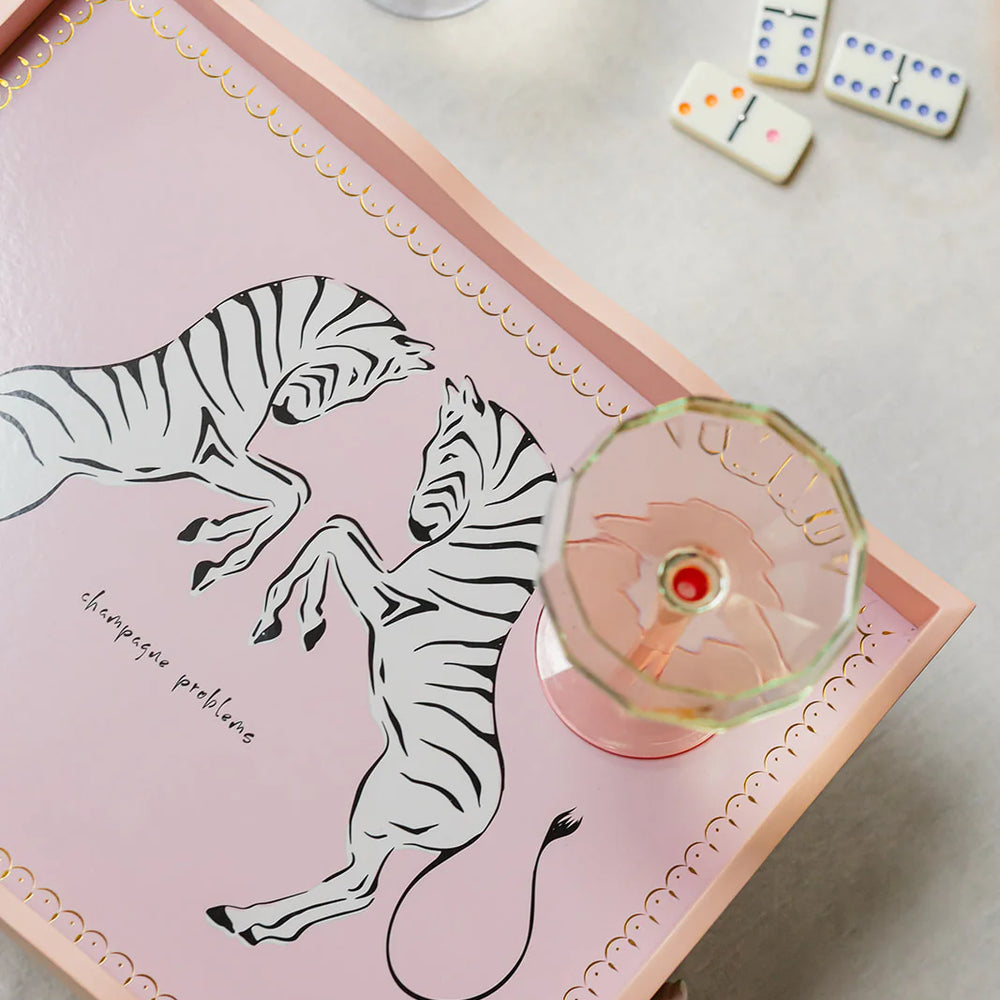 Yvonne Ellen Zebra Serving Tray