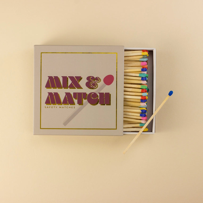 Matchbook Creative Luxury Matches, Mix and Match