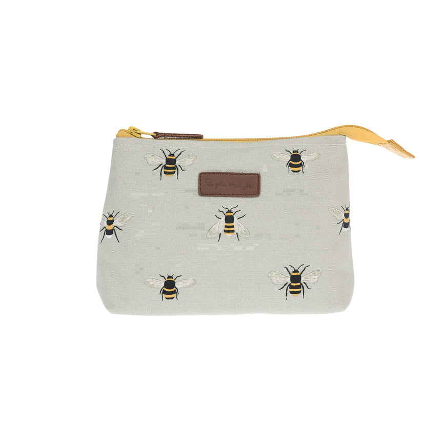 Sophie Allport Canvas Wash Bag, Bees