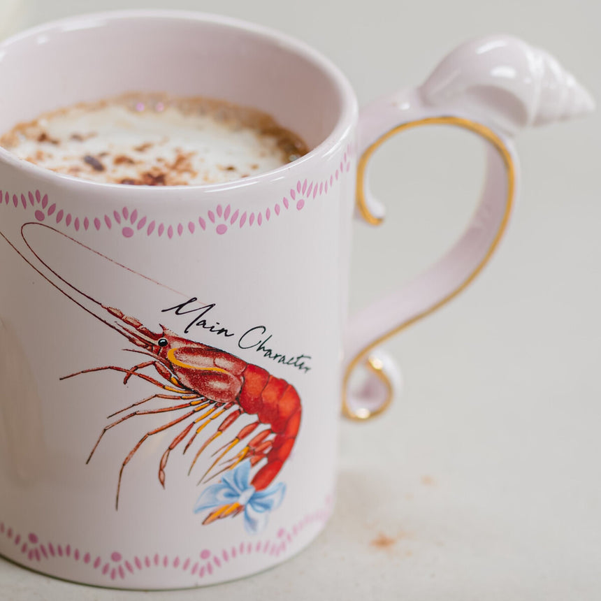Yvonne Ellen Sea Shell Handle Mug