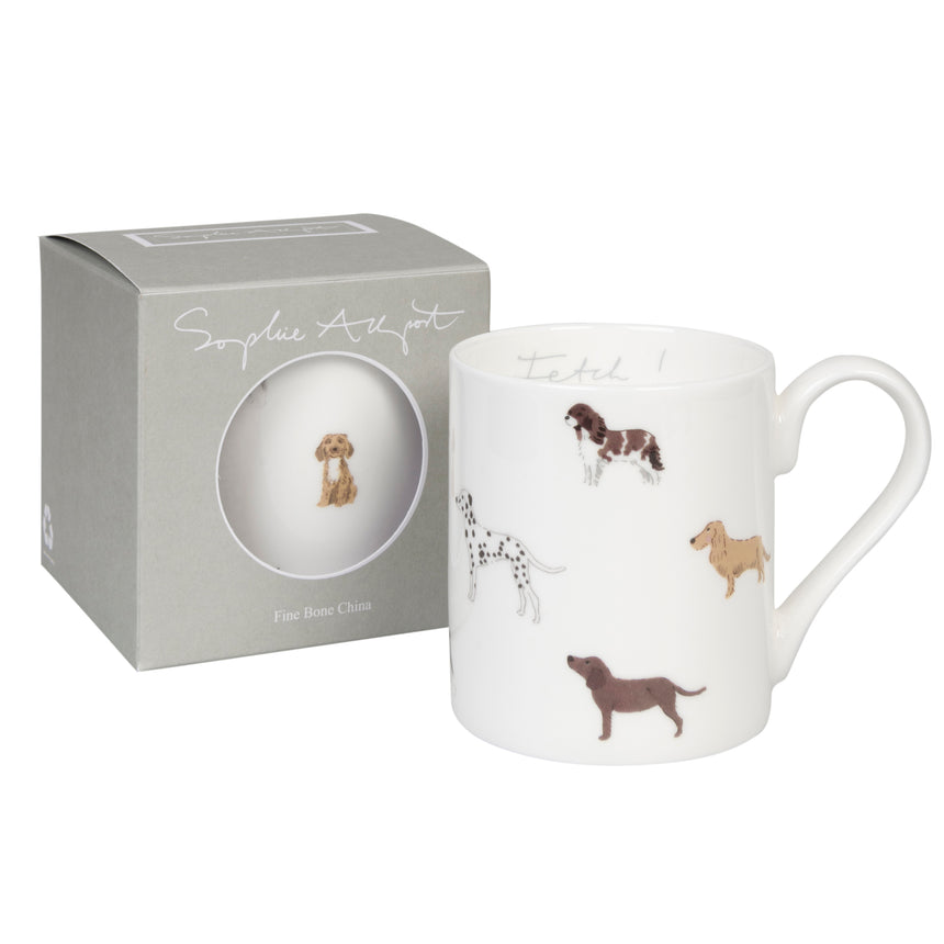 Sophie Allport Large Mug, Fetch