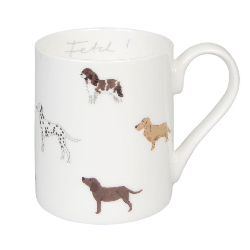 Sophie Allport Large Mug, Fetch