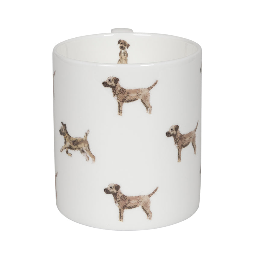 Sophie Allport Large Mug, Border Terriers