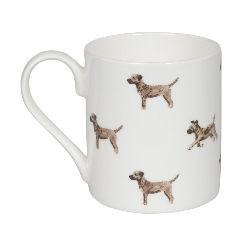 Sophie Allport Large Mug, Border Terriers