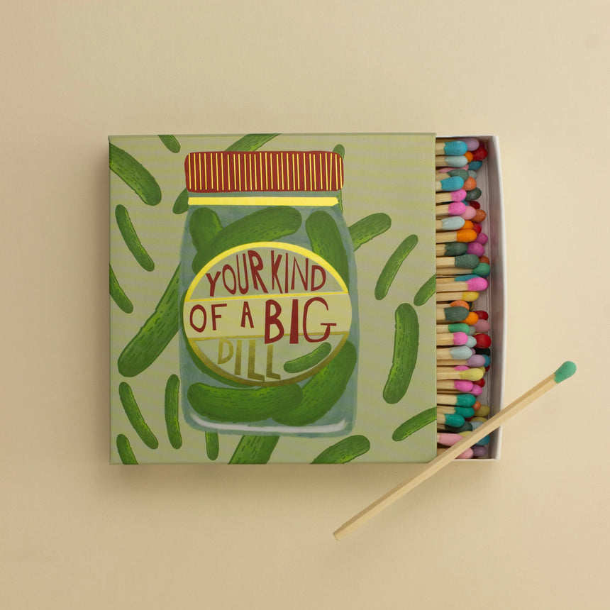 Matchbook Creative Luxury Matches,You're Kind of A Big Dill