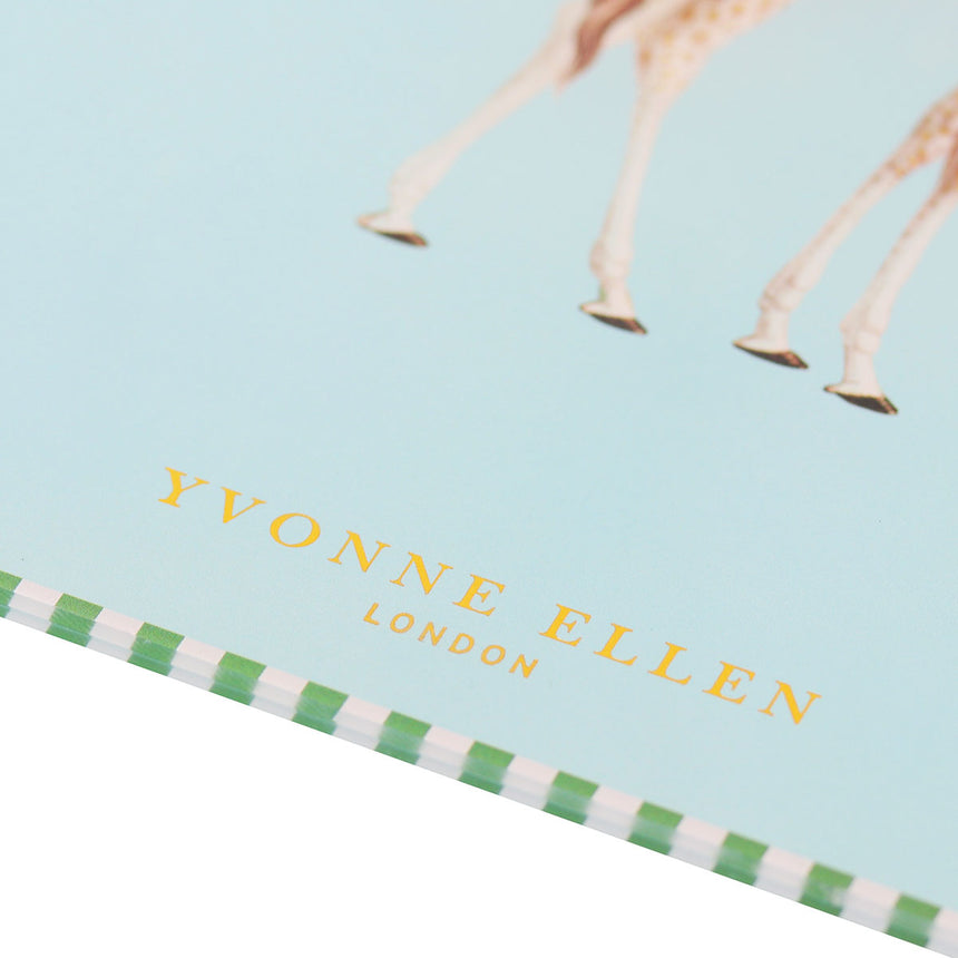 Yvonne Ellen Glass Worktop Saver, Giraffe