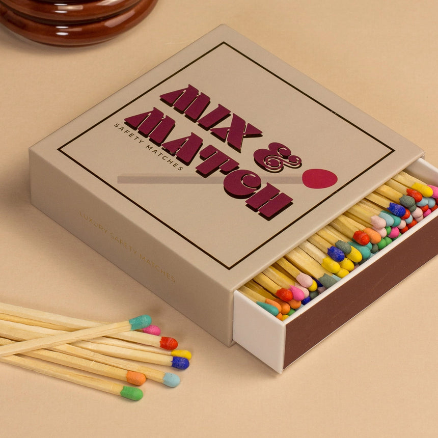 Matchbook Creative Luxury Matches, Mix and Match