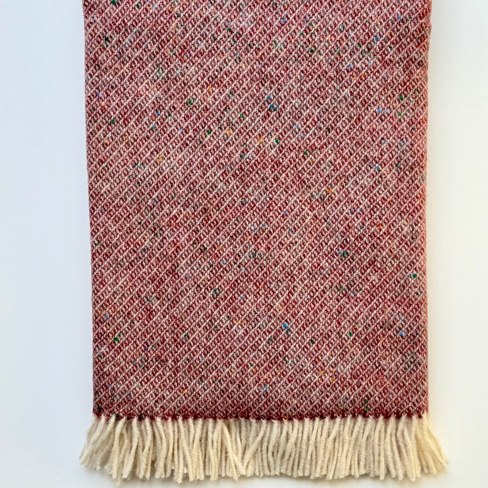 Bronte By Moon Donegal Pure New Wool Throw, Vintage