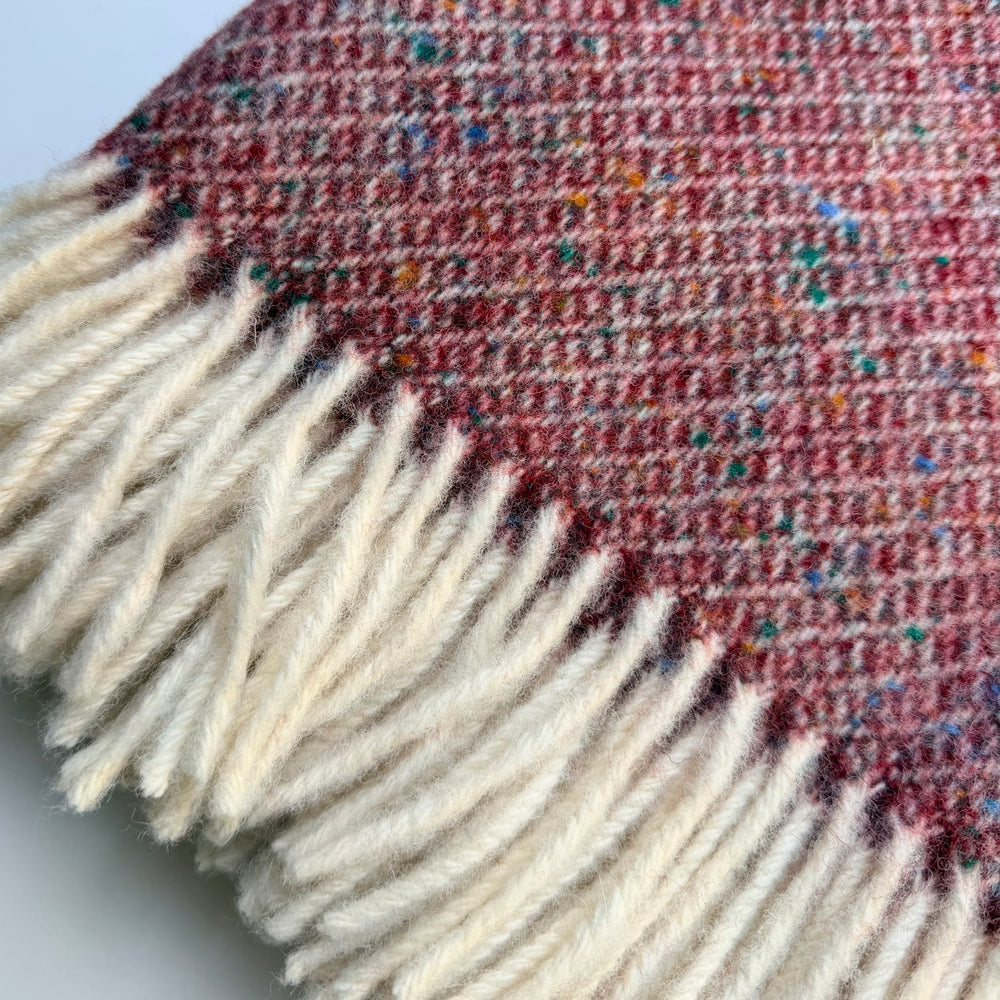 Bronte By Moon Donegal Pure New Wool Throw, Vintage