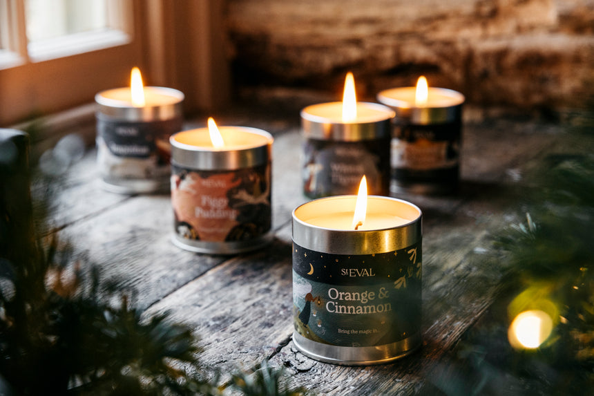 St eval Winter Edition  Sacred Forest Scented Tin Candle
