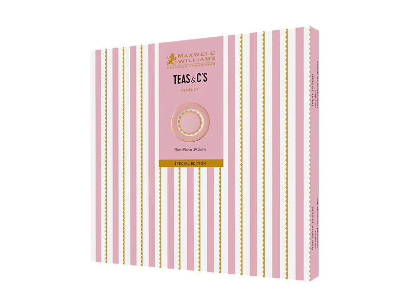 Maxwell & Williams Teas & C's Regency Tea Plate, Pink