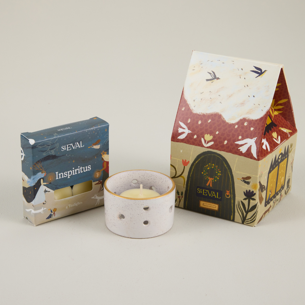 St Eval Christmas Cottage Scented Tealight Gift Pack, Inspiritus