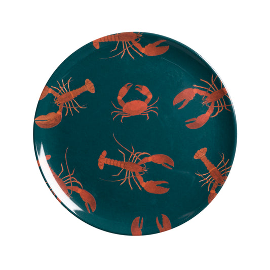 Sophie Allport  Melamine Side Plate, Lobster