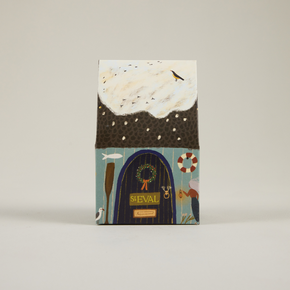 St Eval Christmas Cottage Scented Tealight Gift Pack, Orange & Cinnamon