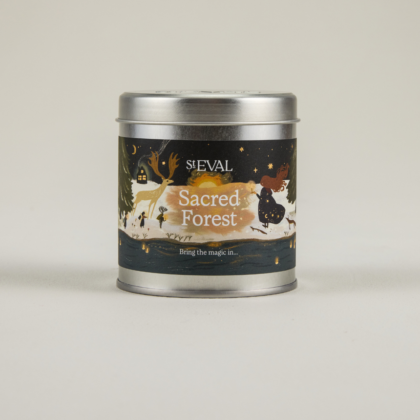 St eval Winter Edition  Sacred Forest Scented Tin Candle