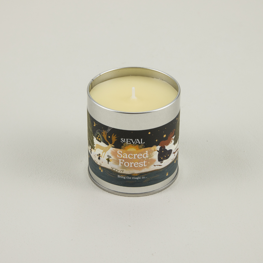 St eval Winter Edition  Sacred Forest Scented Tin Candle