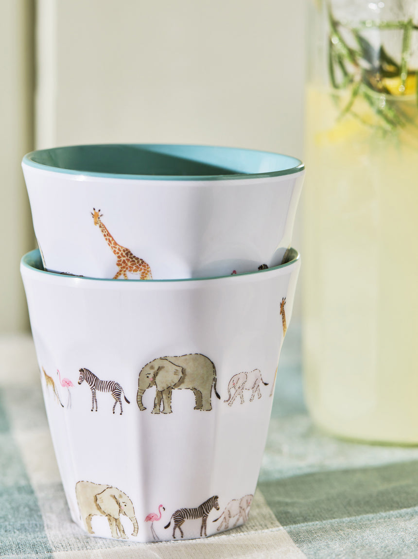 Sophie Allport Melamine Tumbler, Savannah Animals