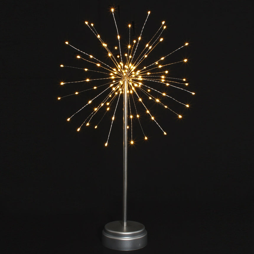 Table Starburst LED Fairy Light, Silver