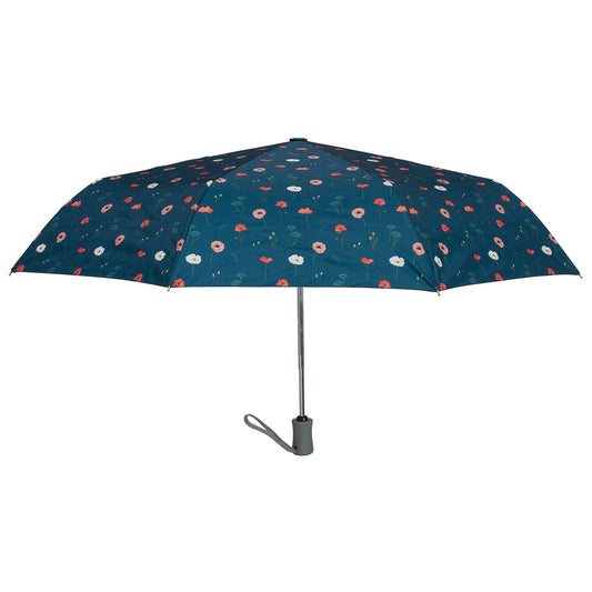 Sophie Allport Foldable Umbrella, Poppy Meadow