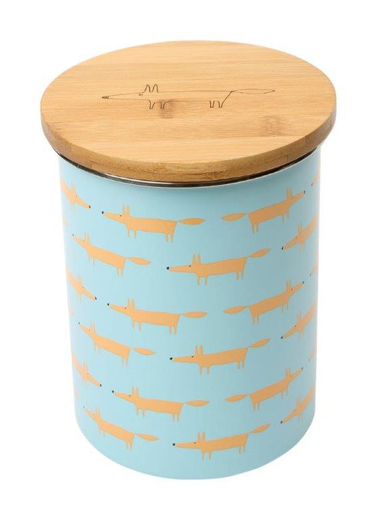 Scion Living Mr Fox Biscuit Storage Canister, Blue