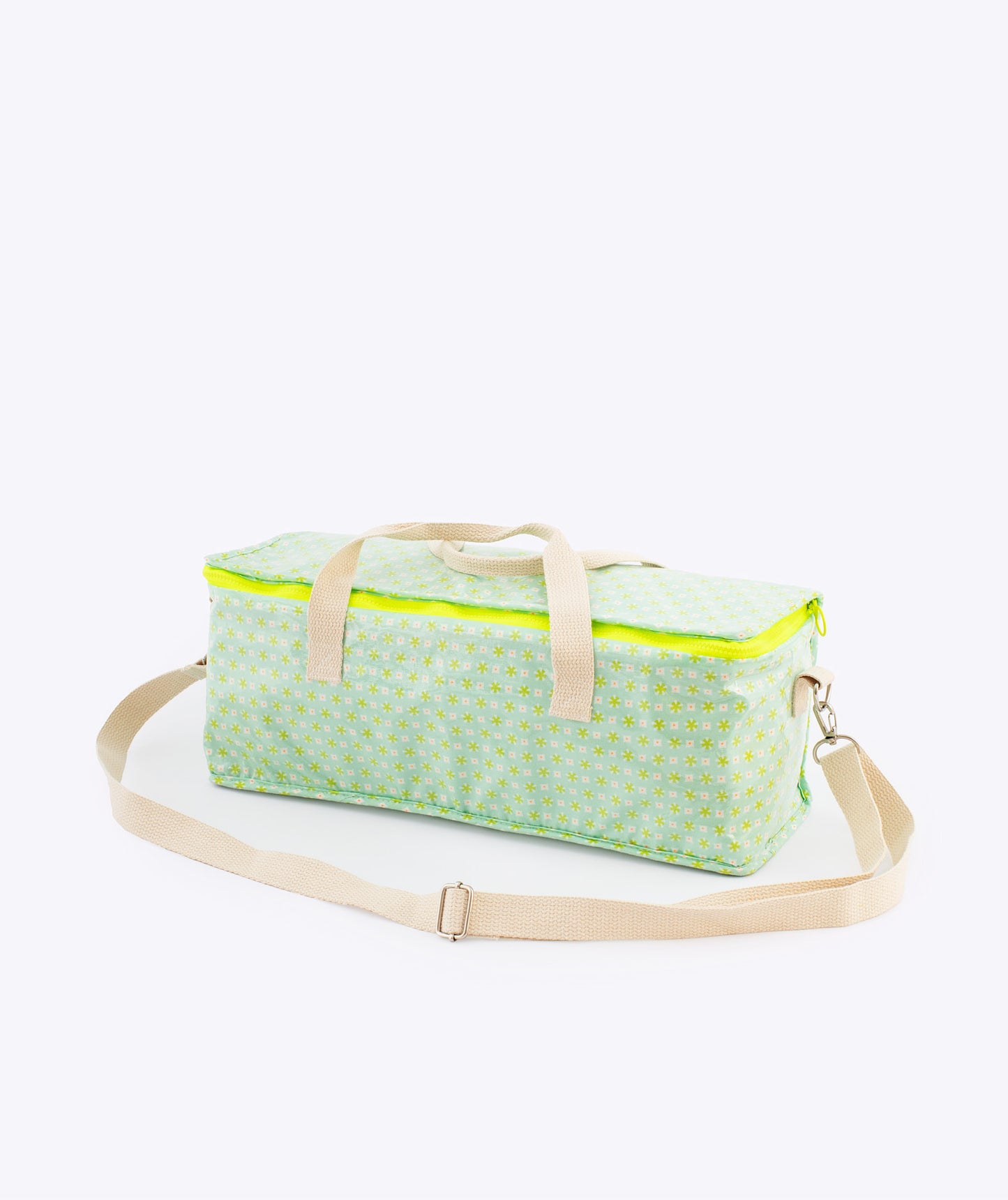 Petit Pan Insulated Bottle Cooler Bag, Pale Green