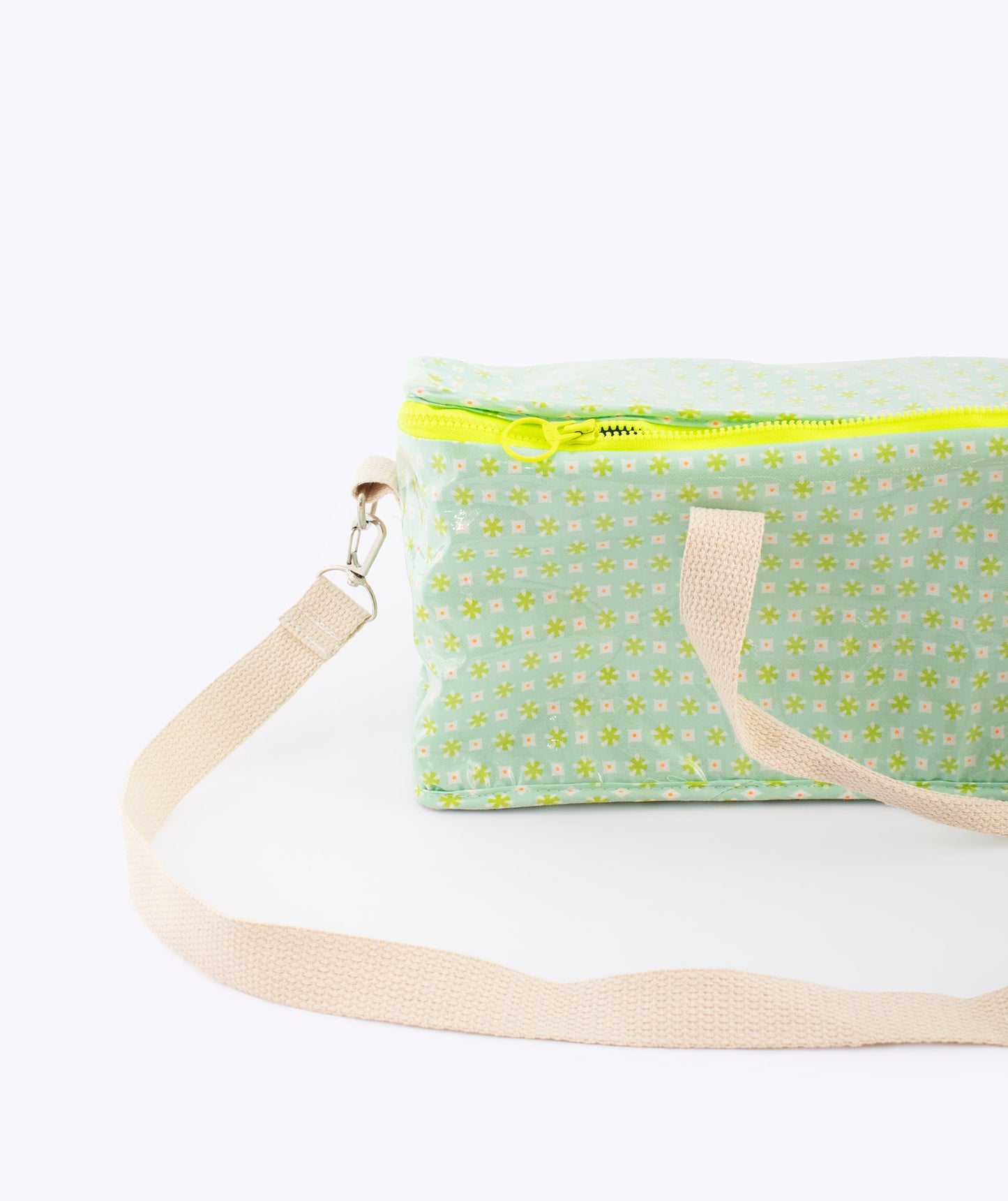 Petit Pan Insulated Bottle Cooler Bag, Pale Green