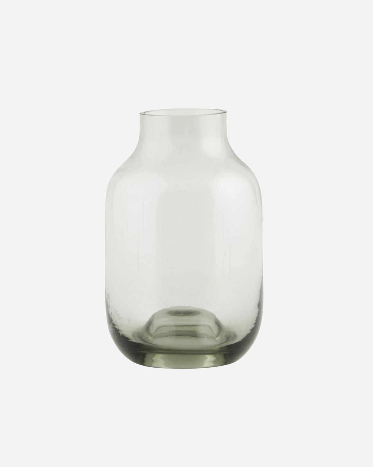 House Doctor Smoked Glass Vase