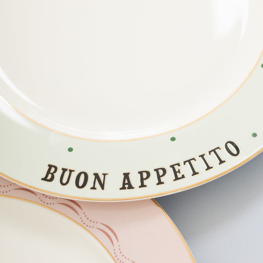 Yvonne Ellen Slogan Dinner Plates (Set Of 4)