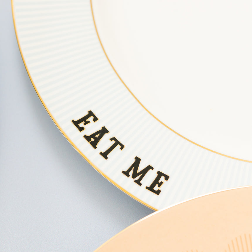 Yvonne Ellen Slogan Dinner Plates (Set Of 4)