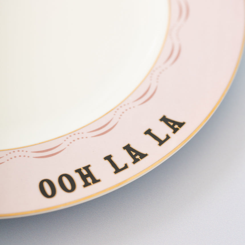 Yvonne Ellen Slogan Dinner Plates (Set Of 4)