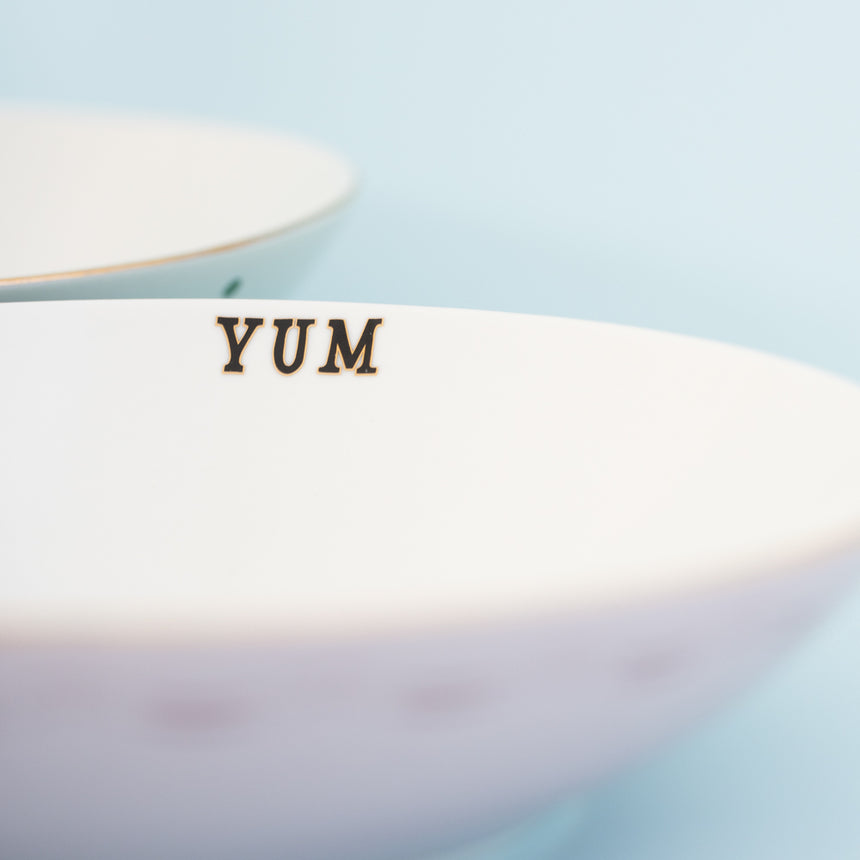 Yvonne Ellen Slogan Pasta Plates (Set Of 4)