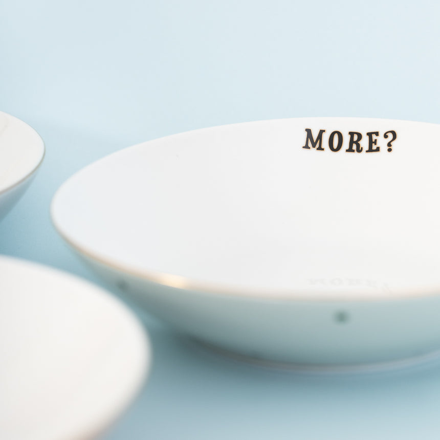 Yvonne Ellen Slogan Pasta Plates (Set Of 4)